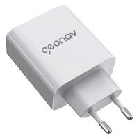 Carregador Ch48pdqcwt Tomada Super PowerGan Duo 48w Geonav - 3