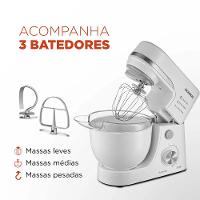 Batedeira Planetária Mondial BP03-W 12 Velocidades Branca 700W 110V - 5