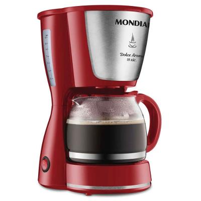 Cafeteira Elétrica Dolce Arome Mondial Vermelho/Inox 550W 220V C-35 18X