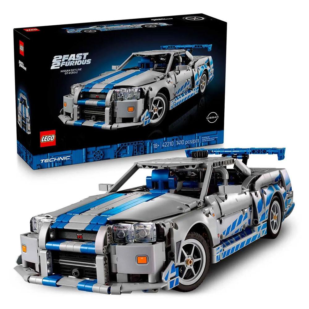 LEGO Carro Nissan Skyline 2 Fast 2 Furious 1410 peças 42210 - 2