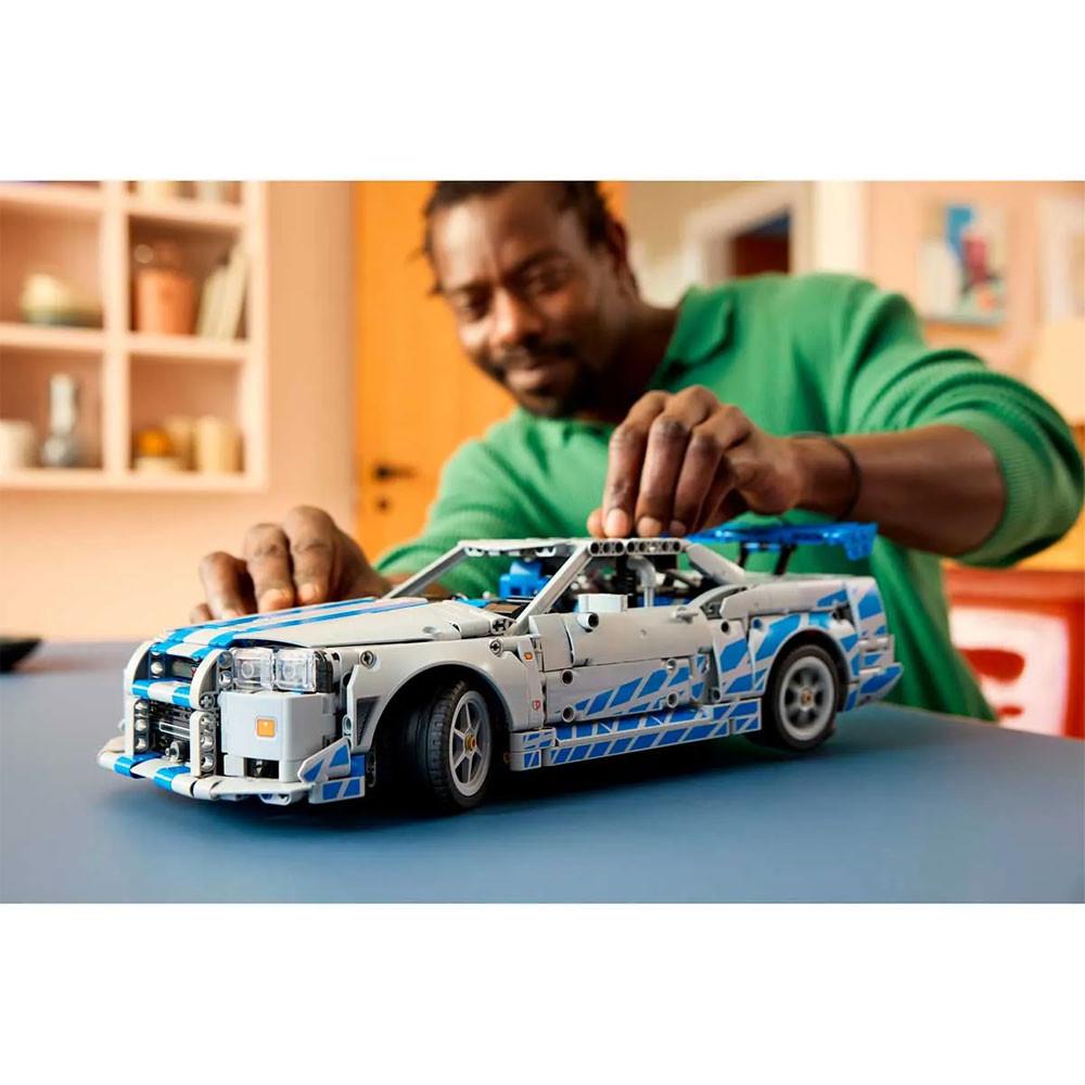 LEGO Carro Nissan Skyline 2 Fast 2 Furious 1410 peças 42210 - 3