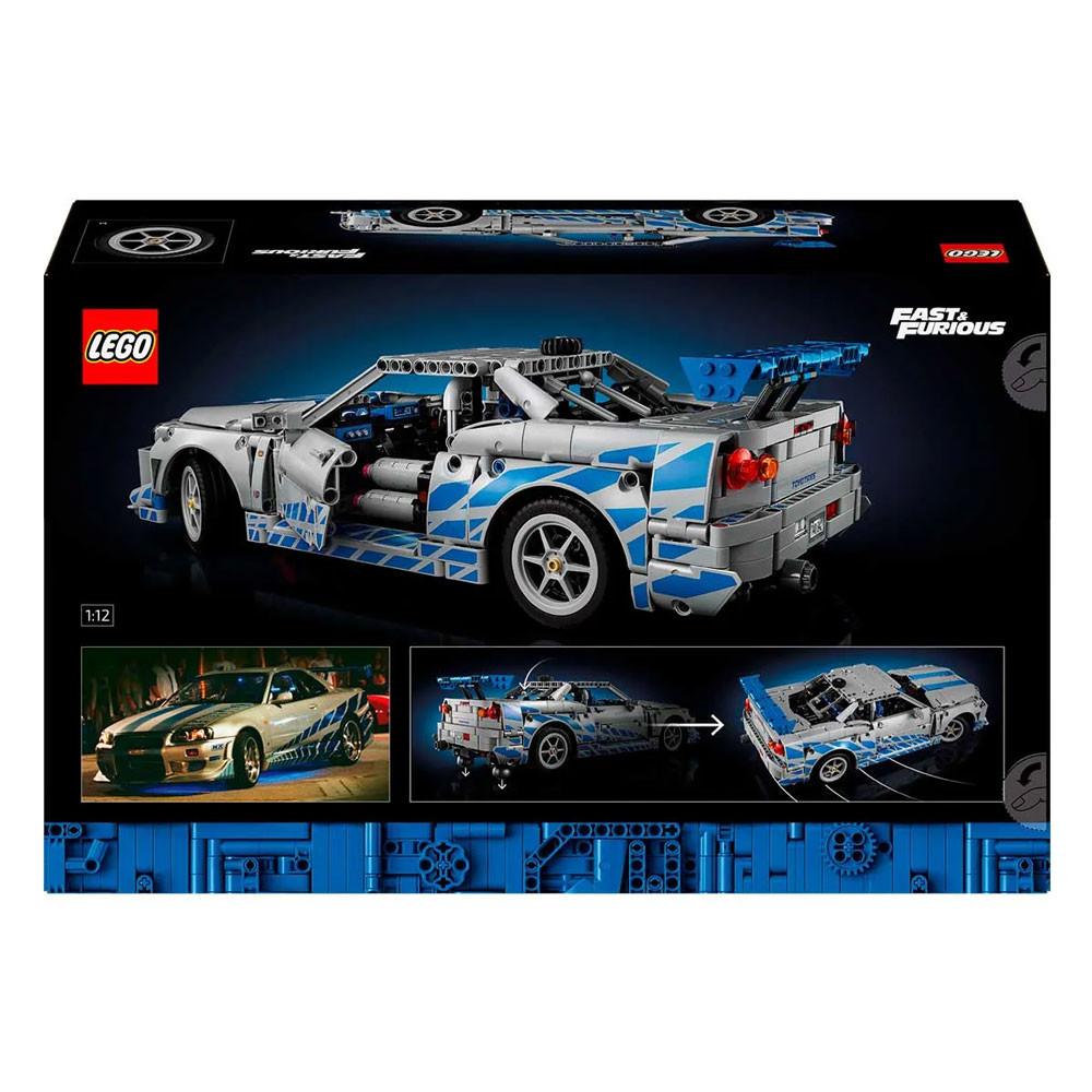 LEGO Carro Nissan Skyline 2 Fast 2 Furious 1410 peças 42210 - 5