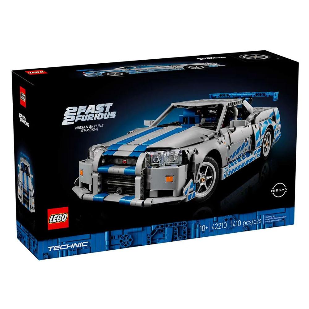 LEGO Carro Nissan Skyline 2 Fast 2 Furious 1410 peças 42210 - 6