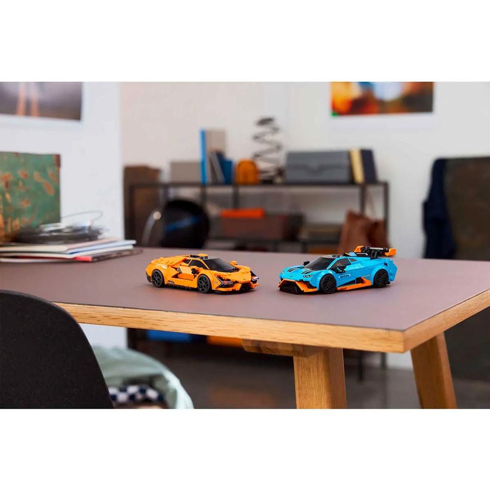LEGO Lamborghini Revuelto e Huracán 607 peças 77238 - 3