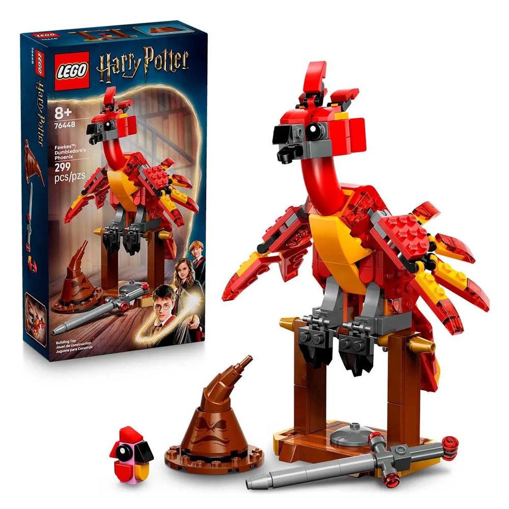 LEGO Harry Potter Fawkes a Fênix de Dumbledore 299 peças 76448 - 2