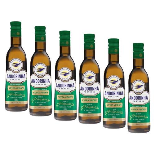 Azeite Andorinha Extra Virgem 500ml com 6 unidades - 1
