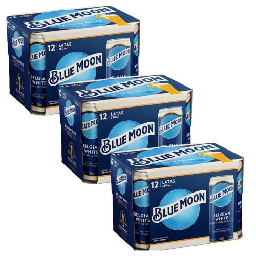 Cerveja Blue Moon Lata 350ml com 36 unidades - 1