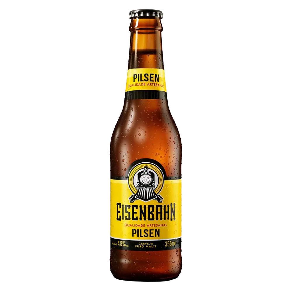 Cerveja Eisenbahn Pilsen Puro Malte Long Neck 355ml com 12 unidades - 2
