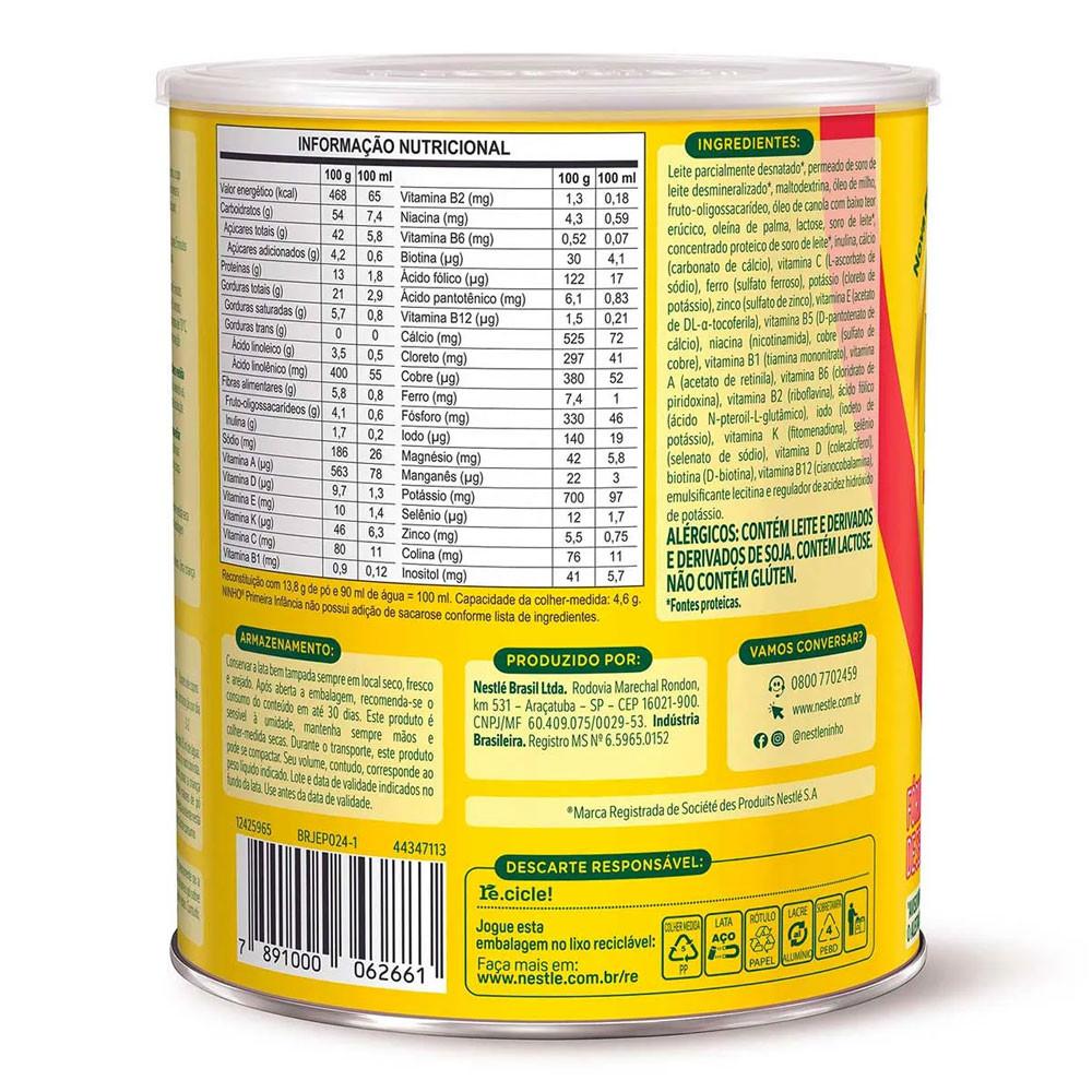 Fórmula Infantil Ninho Primeira Infância Lata 800g Kit 2 Unidades - 5