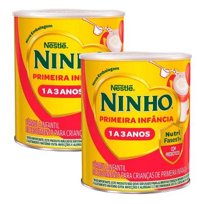 Fórmula Infantil Ninho Primeira Infância Lata 800g Kit 2 Unidades