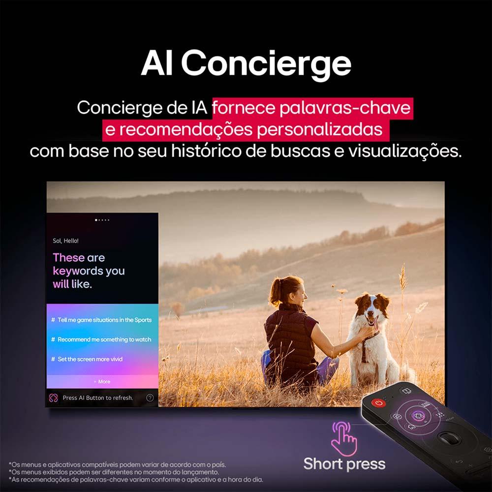 Smart Tv 55 Polegadas 55qned70asa 4k Uhd Qned A7 Ai Processor 4k Gen8 Webos 25 LG - 10