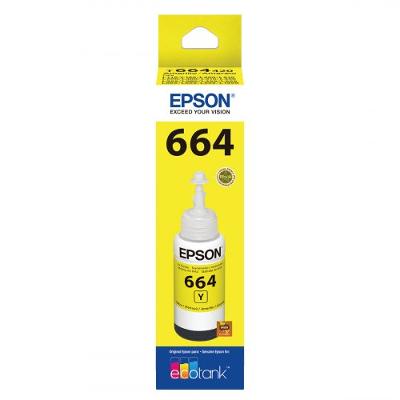 Refil de Tinta Epson 664 Amarelo T664420