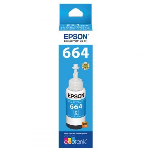 Refil de Tinta Epson 664 Ciano T664220 - 1