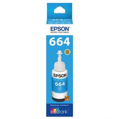 Refil de Tinta Epson 664 Ciano T664220