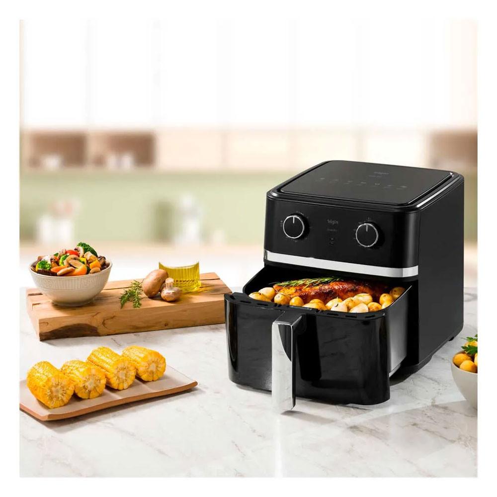 Fritadeira Elétrica Air Fryer Gran Fry 8 Litros Elgin - 2