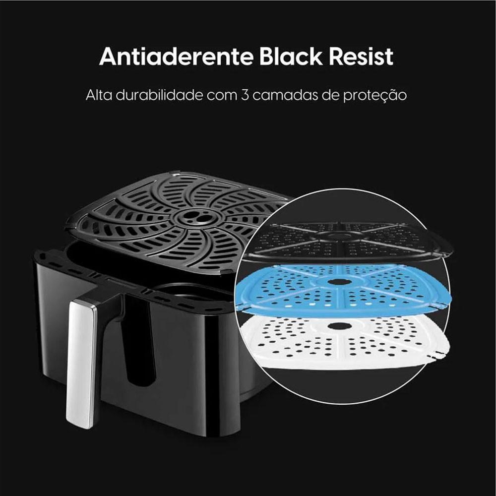 Fritadeira Elétrica Air Fryer Gran Fry 8 Litros Elgin - 5