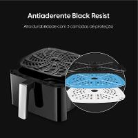 Fritadeira Elétrica Air Fryer Gran Fry 8 Litros Elgin - 5