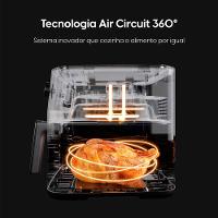 Fritadeira Elétrica Air Fryer Gran Fry 8 Litros Elgin - 6