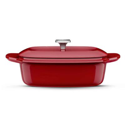 Panela de Ferro Fundido Esmaltado Oval Expert 27cm Electrolux