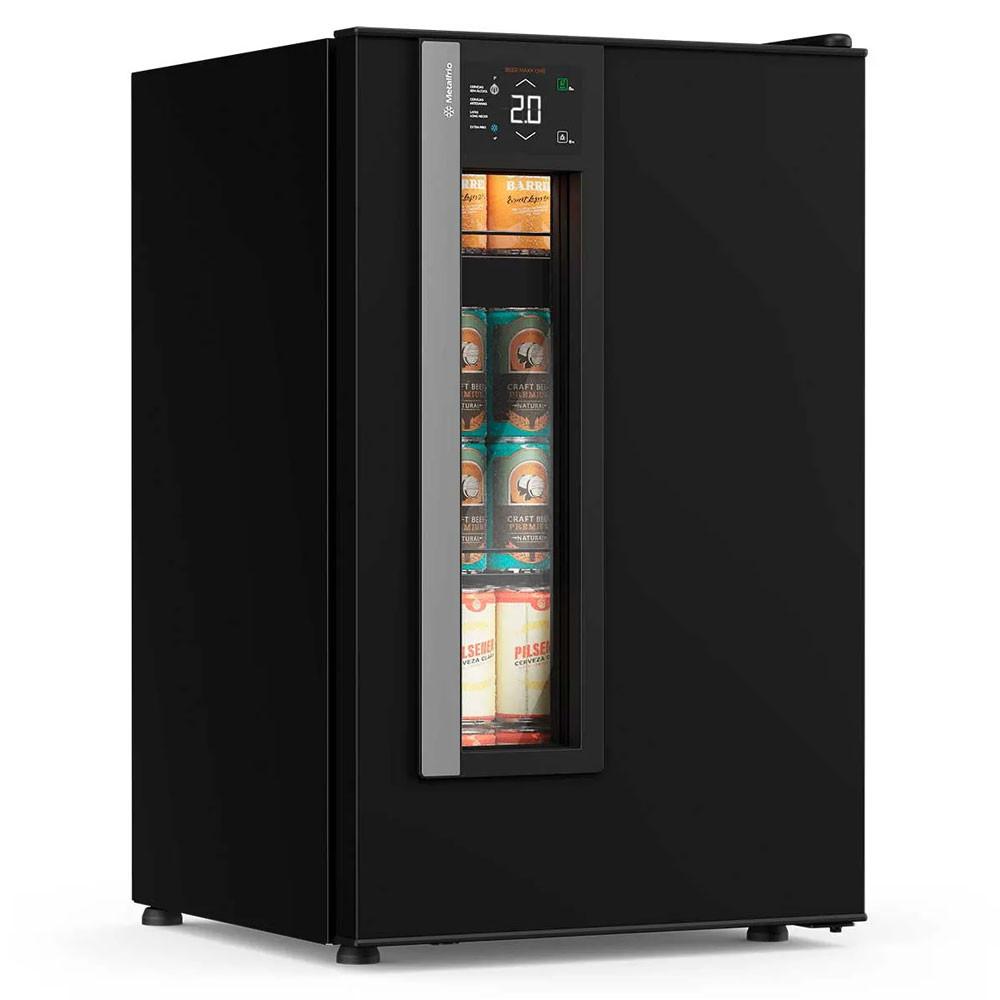 Cervejeira Beer Maxx One Inverter 114L 1 Porta Digital VN12TPP Preto Onix 110V MetalFrio - 7