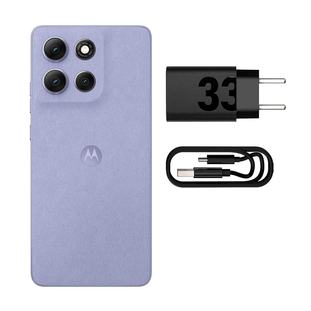 Smartphone Motorola Moto G86 5G 512GB 24GB (8GB RAM+16GB Ram Boost) Tela 1.5K pOLED 50MP Sony Câmera OIS Moto AI - 4