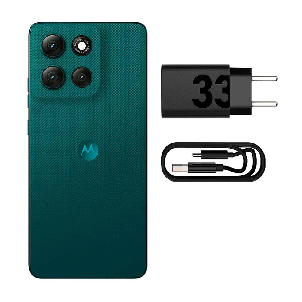 Smartphone Motorola Moto G86 5G 512GB 24GB (8GB RAM+16GB Ram Boost) Tela 1.5K pOLED 50MP Sony Câmera OIS Moto AI - 6
