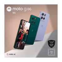 Smartphone Motorola Moto G86 5G 512GB 24GB (8GB RAM+16GB Ram Boost) Tela 1.5K pOLED 50MP Sony Câmera OIS Moto AI