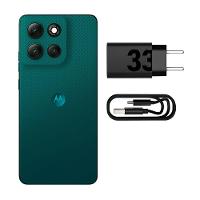 Smartphone Motorola Moto G86 5G 512GB 24GB (8GB RAM+16GB Ram Boost) Tela 1.5K pOLED 50MP Sony Câmera OIS Moto AI - 6