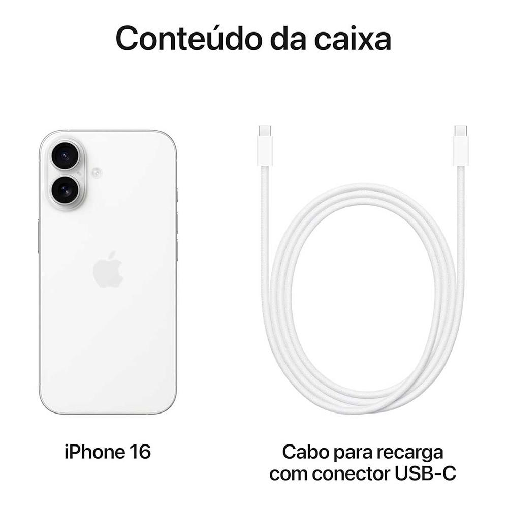 Apple iPhone 16 256GB 6,1 Polegadas 48MP iOS 5G - 5