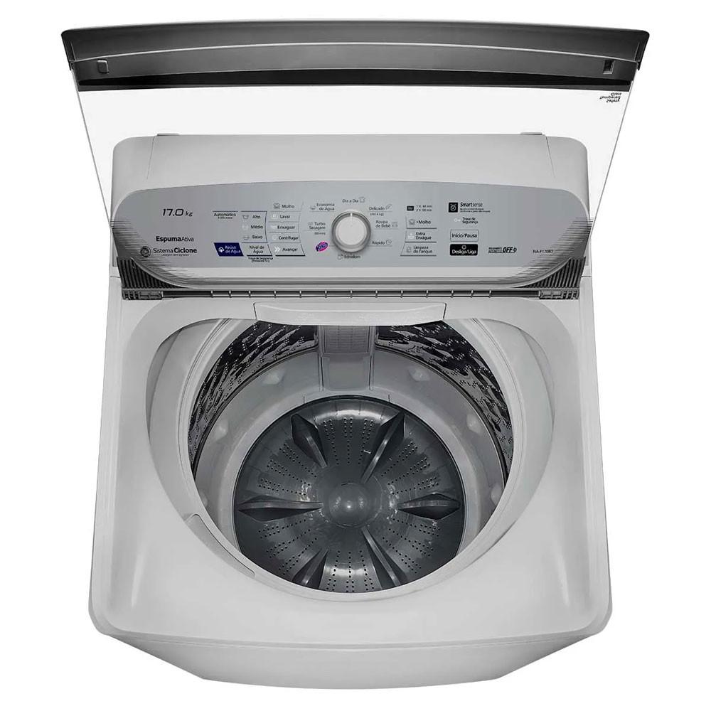 Máquina de Lavar F170B7WA 17KG Branca 220V Panasonic - 6