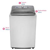 Máquina de Lavar 17Kg F170B7WA Branca 110V Panasonic - 3