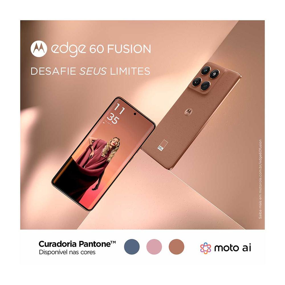 Smartphone Motorola Edge 60 Fusion 5G 256GB 16GB (8GB RAM+8GB Ram Boost) 50MP Sony AI Camera IP68 NFC - 3
