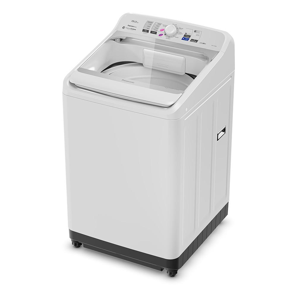 Lavadora de Roupas Panasonic 15kg com 8 Programas de Lavagem e Smart Sense NA-F150B1W - 4
