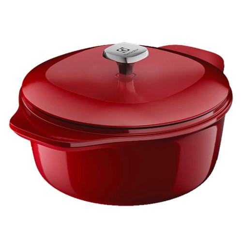 Panela de Ferro Fundido Esmaltado Caçarola Expert 24cm Electrolux - 1