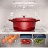 Panela de Ferro Fundido Esmaltado Caçarola Expert 24cm Electrolux - 7