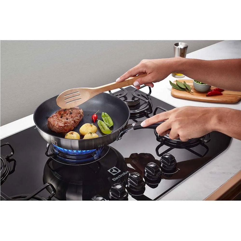 Frigideira Inox com Revestimento Antiaderente 24cm Electrolux - 6