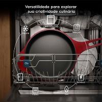 Frigideira de Ferro Fundido Esmaltado Expert 26cm Electrolux - 7