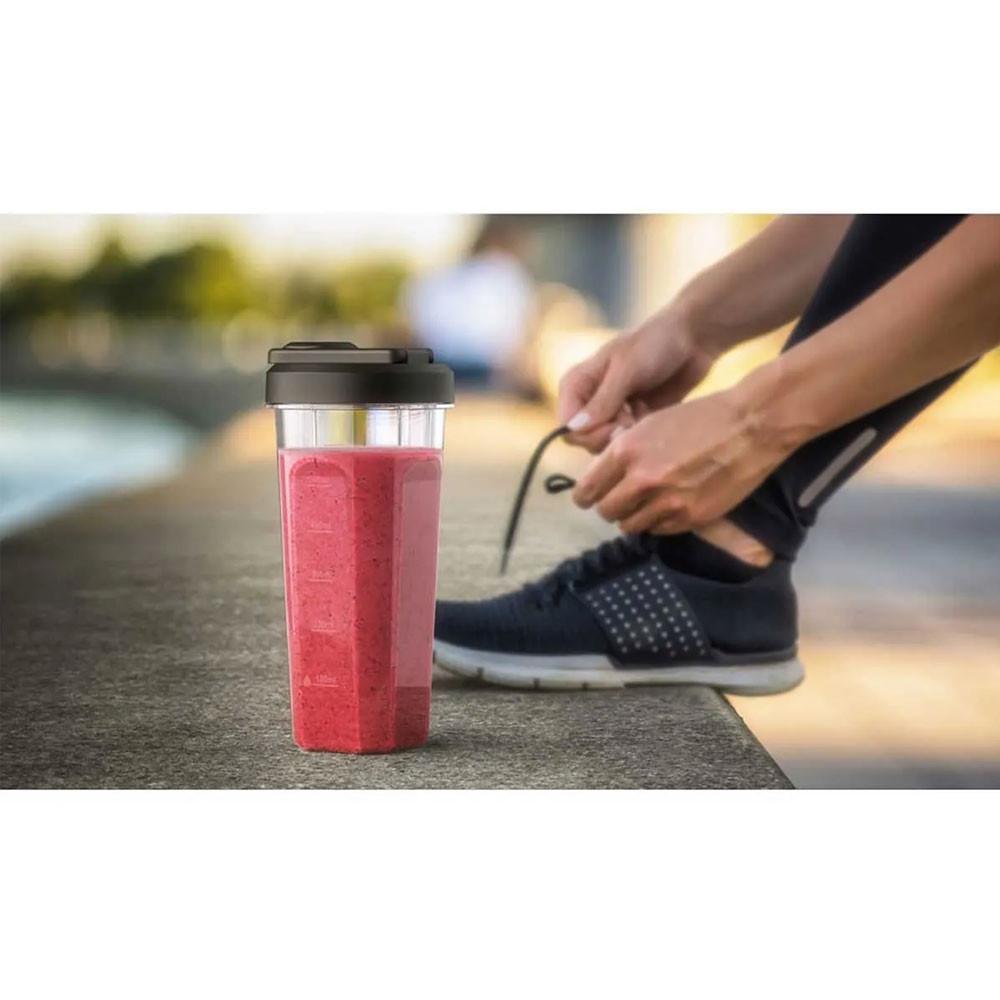 Liquidificador Portátil Electrolux Sport Blender  Efficient Acabamento Inox BSE20 - 2