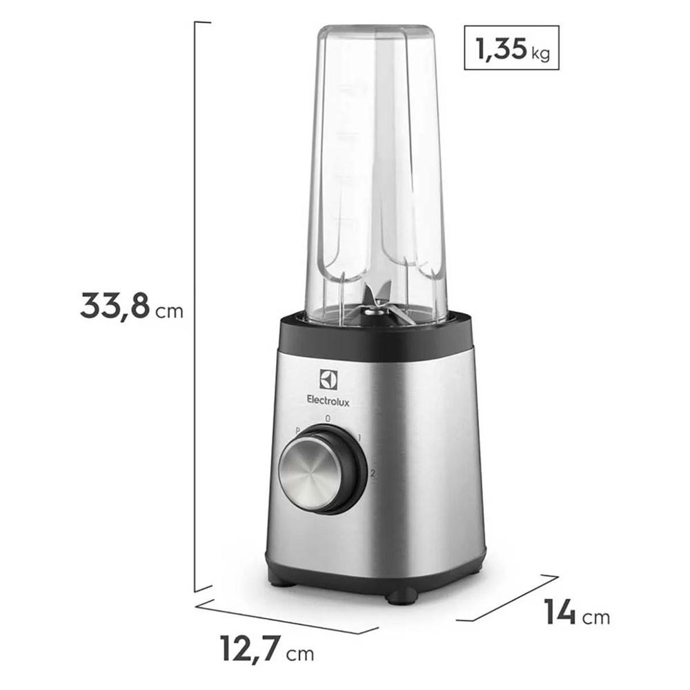 Liquidificador Portátil Electrolux Sport Blender  Efficient Acabamento Inox BSE20 - 3
