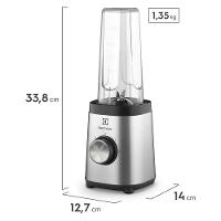 Liquidificador Portátil Electrolux Sport Blender  Efficient Acabamento Inox BSE20 - 3