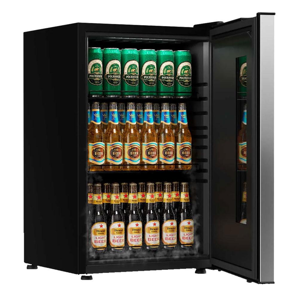 Cervejeira Beer Maxx One Inverter 114L Porta Inox Digital + 2 a -6ºc VN12TPI Metalfrio - 3