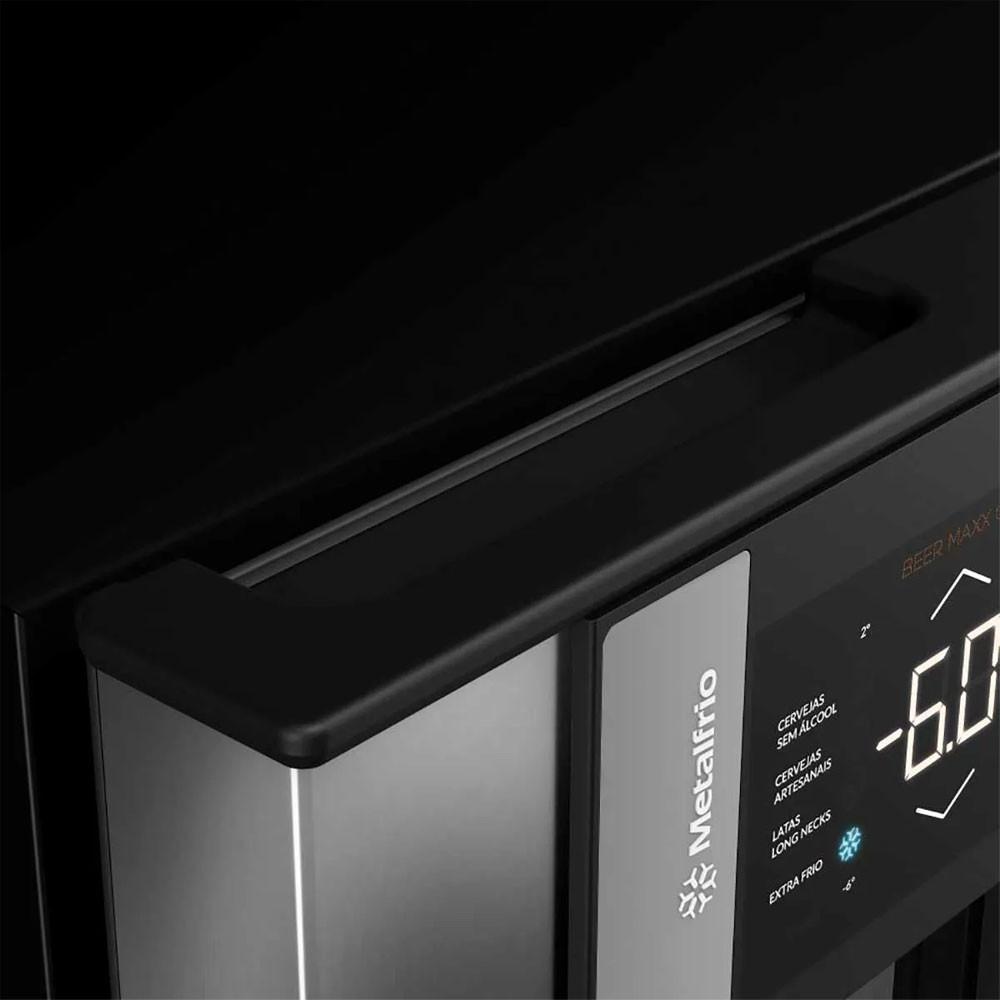 Cervejeira Beer Maxx One Inverter 114L Porta Inox Digital + 2 a -6ºc VN12TPI Metalfrio - 6