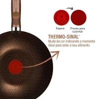 Frigideira Wok Expert Antiaderente Resist 5X 24cm Rochedo - 7