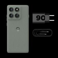 Smartphone Motorola Edge 60 PRO 5G 512GB 24GB 12GB RAM+12GBTela Quad-Curve moto AI 50MP Sony Câmera IP68 + IP69