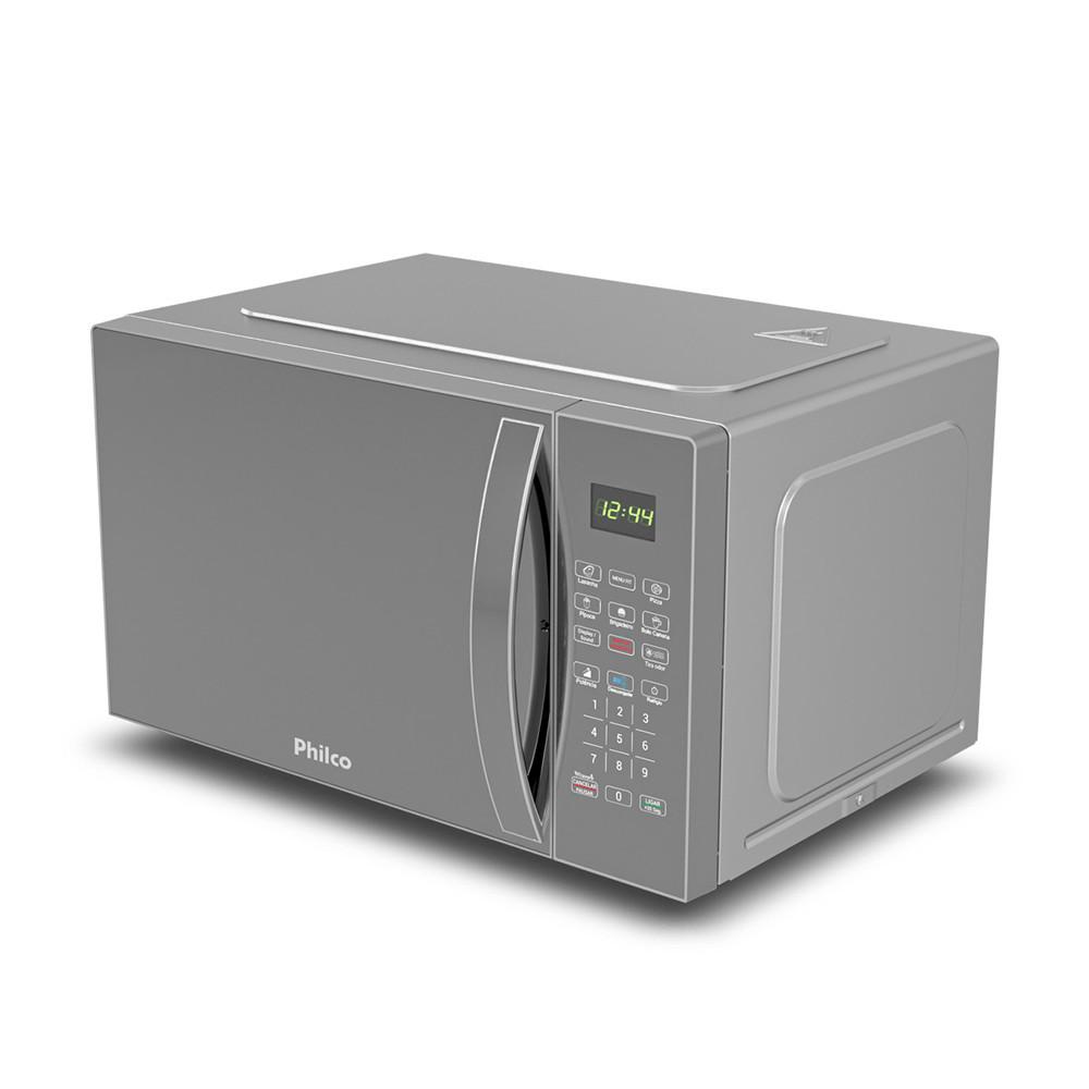 Microondas Philco 28L PMO30S Espelhado 1100w com Função Tira Odor e 6 Receitas Pré Programadas - 2