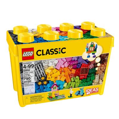 Blocos de Montar LEGO Caixa Grande de Peças Criativas Classic 790 Peças 10698