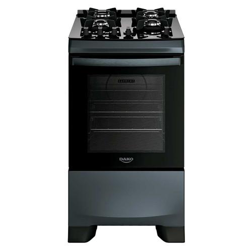 Fogão 4 Bocas Dako Supreme Timer Glass com Mesa de Vidro e Painel Touch - 1