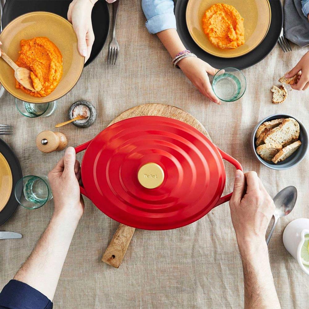 Caçarola Oval Air Alumínio Fundido 30cm Tefal - 10