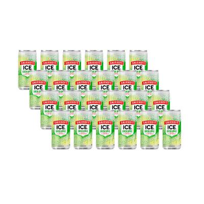 Bebida Mista Alcoólica Gaseificada Green Apple Smirnoff Ice 269ml 24 Unidades