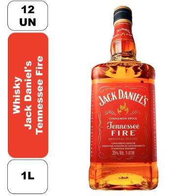 Whisky Tennessee Fire 1L 12 Unidades Jack Daniels